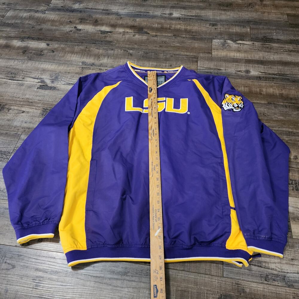LSU Pullover Windbreaker Colosseum Athletics Mens Size XXL 2543 - Picture 2 of 6